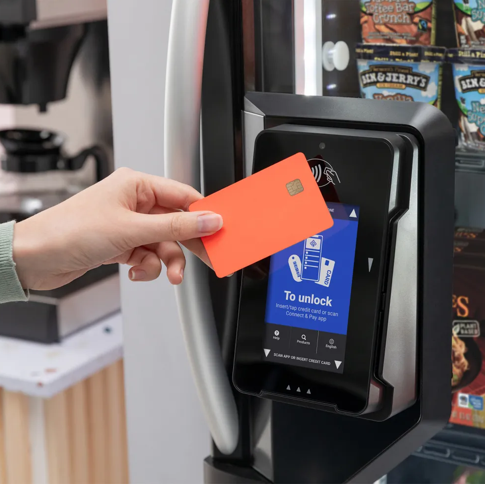 Paiement rapproché kiosque intelligent Vendis Automate
