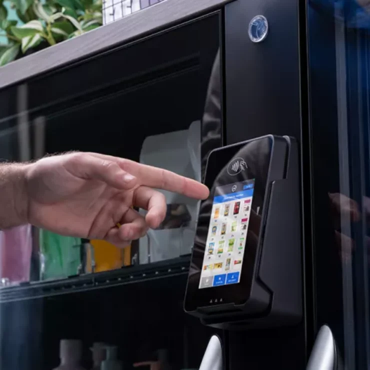 Interface du kiosque intelligent Vendis Automate